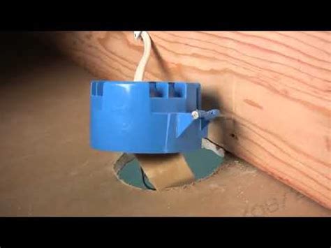 how to remove a plastic electrical box without ruining drywall|plastic ceiling box repair.